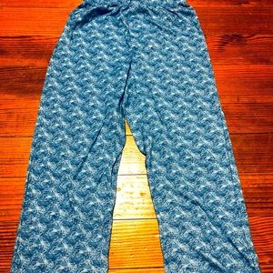Vineyard Vines lounge pants pajama bottoms fish design size 6/7
